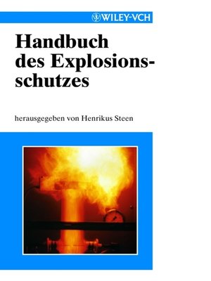 cover image of Handbuch des Explosionsschutzes